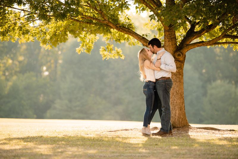 Engagement Session at The Whittier Mills Park