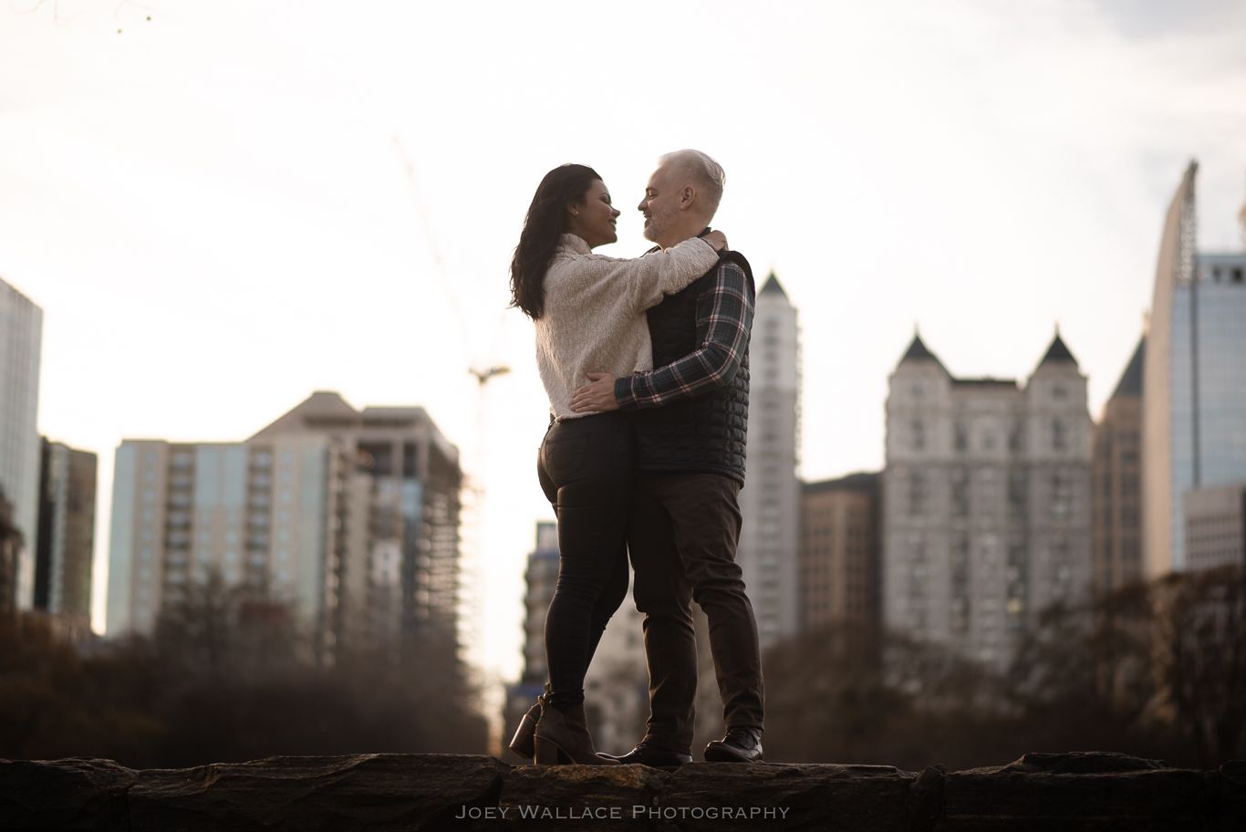 Fall Engagement Session at Piedmont Park in Atlanta