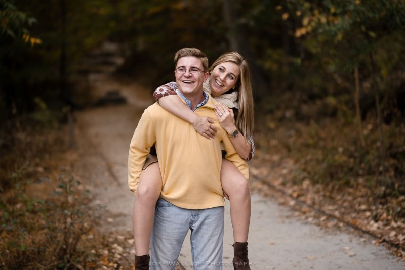 Fall Engagement Session at Piedmont Park