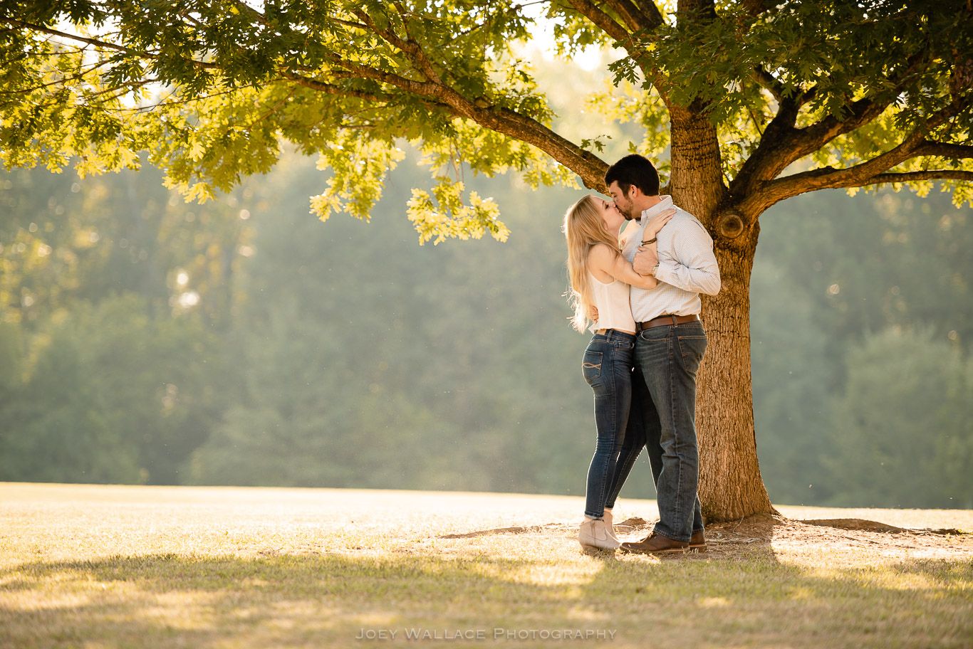 Engagement Session at The Whittier Mills Park