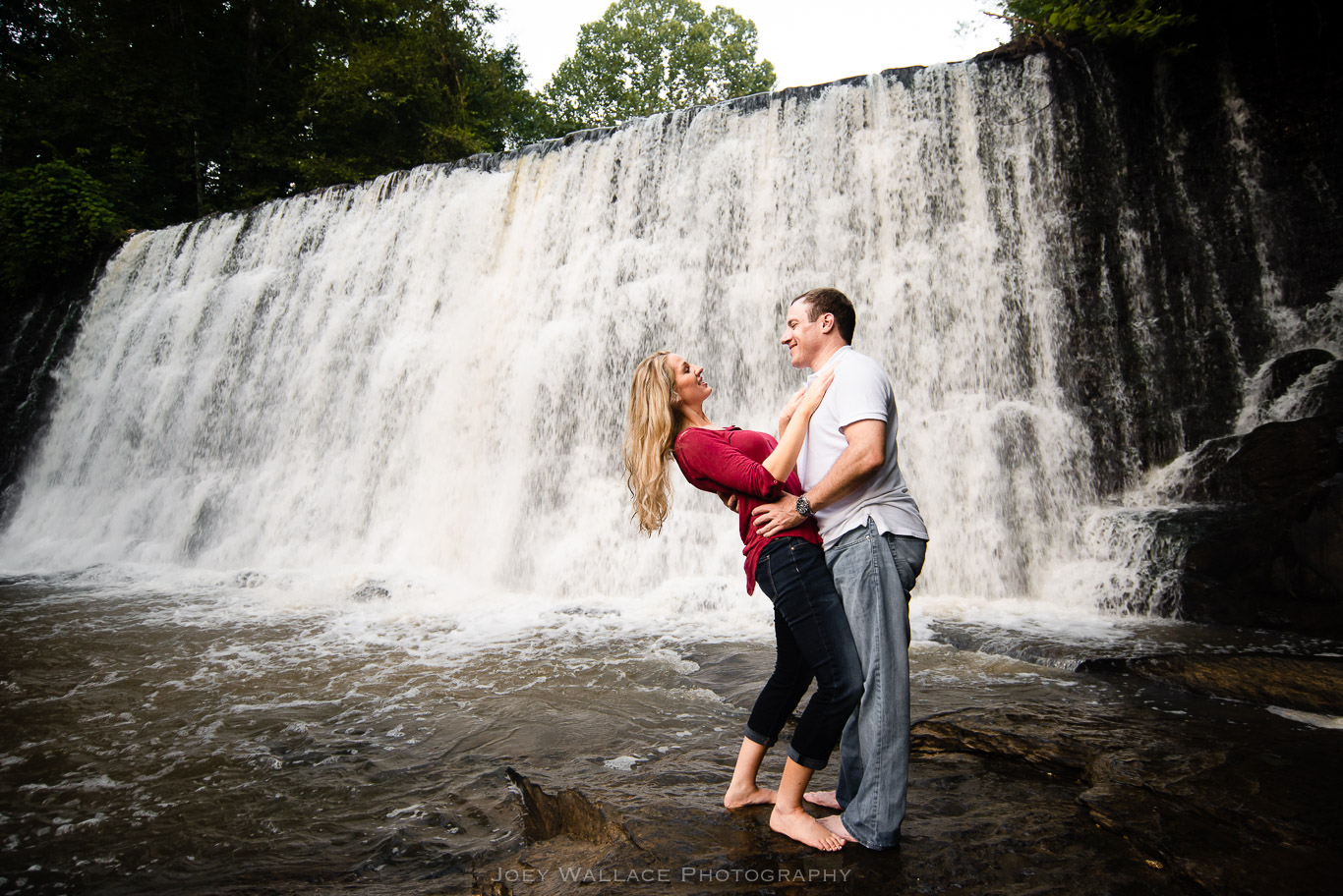 Summer Engagement Session At Old Mill Park